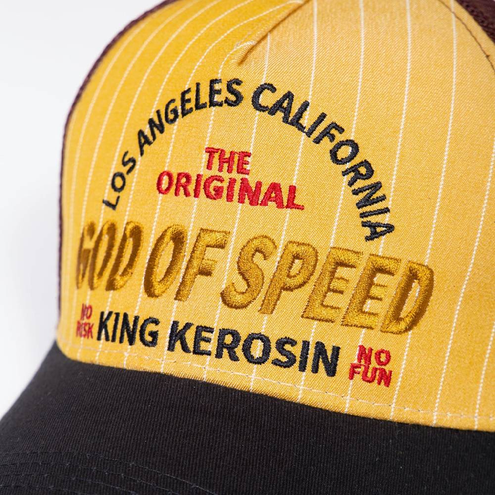 Queen Kerosin Trucker Cap «God Of Speed» Exklusivangebot