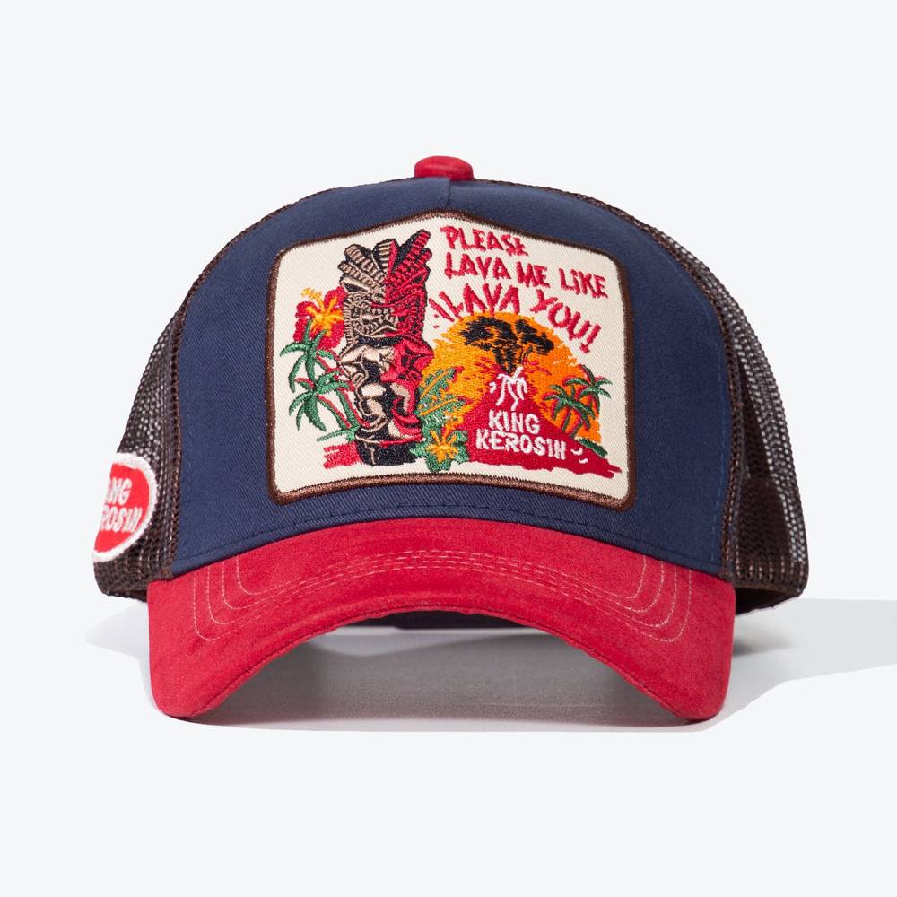 Queen Kerosin Trucker Cap «Lava me» Preisnachlass