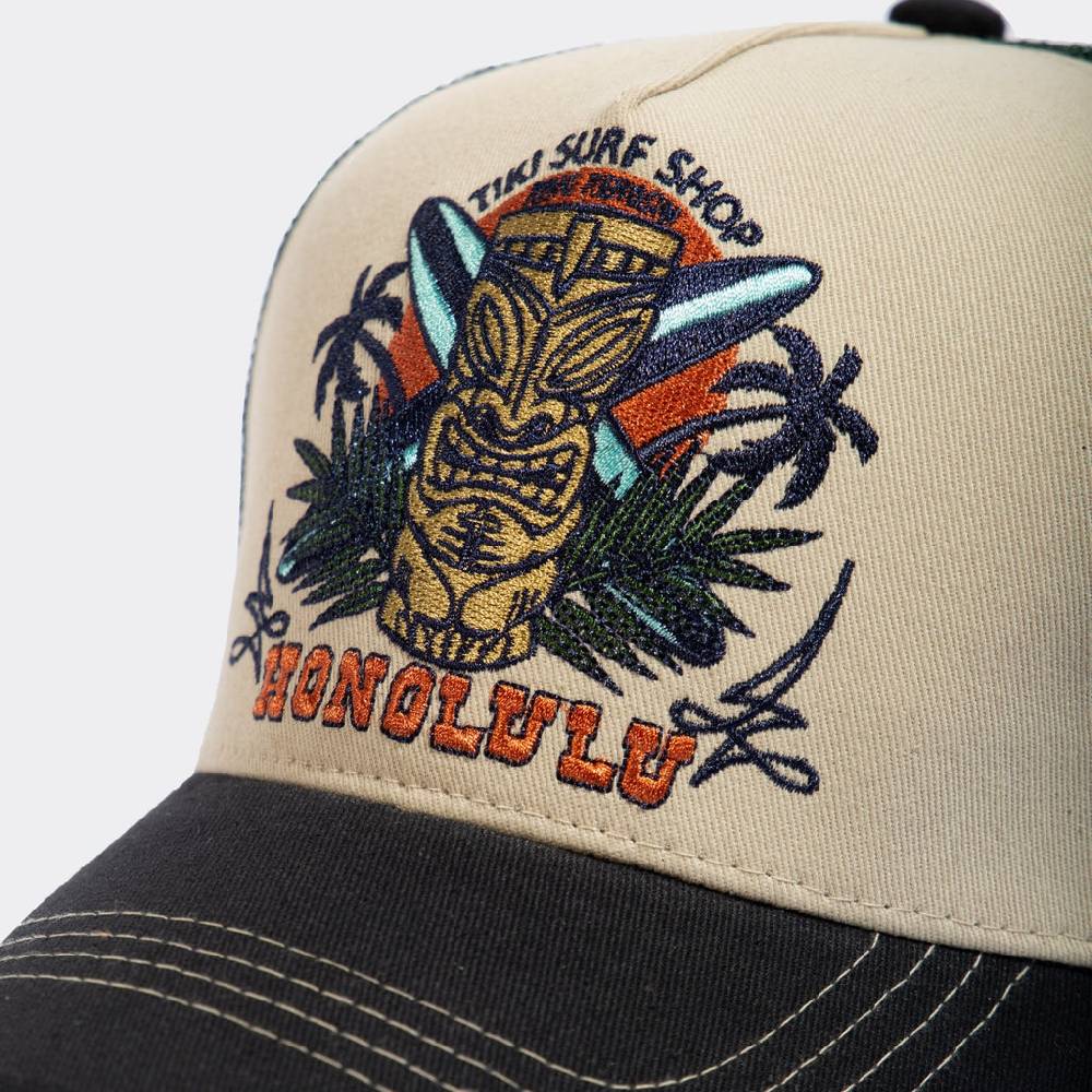 Queen Kerosin Trucker Cap «Honolulu» Saisonschlussverkauf