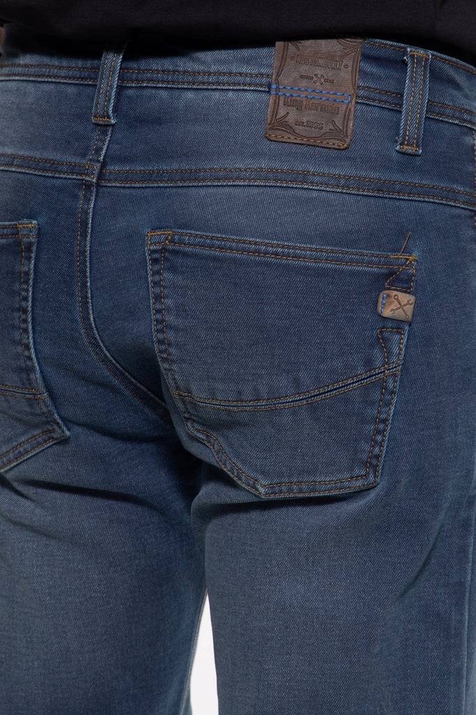 Queen Kerosin Motorradjeans «Kustombuilt - Motor Gear» Cyber Monday