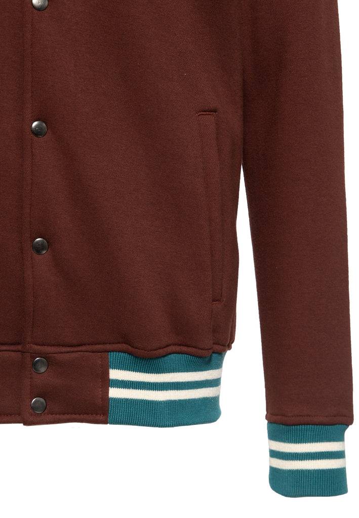 Queen Kerosin College Sweat Jacke «Play Hard» Zeitlich begrenztes Angebot