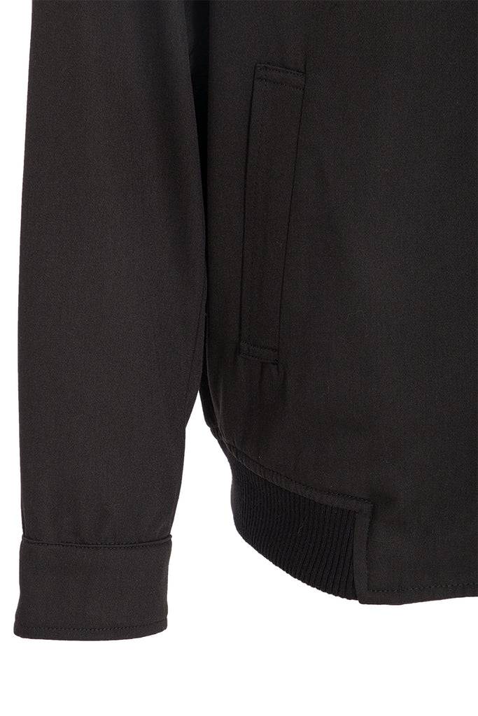 Queen Kerosin Gabardine Jacke mit großem Rückenstick «Speedway» Räumungsverkauf