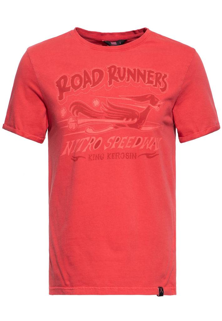 Queen Kerosin T-Shirt «Road Runners» Sonderangebot der Fabrik