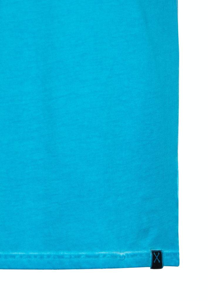 Queen Kerosin Oil Washed T-Shirt «Speedshop King Kerosin» Nur noch ein Tag übrig