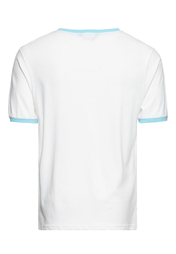Queen Kerosin Contrast T-Shirt «Tiki Surfers» Clearance-Verkauf