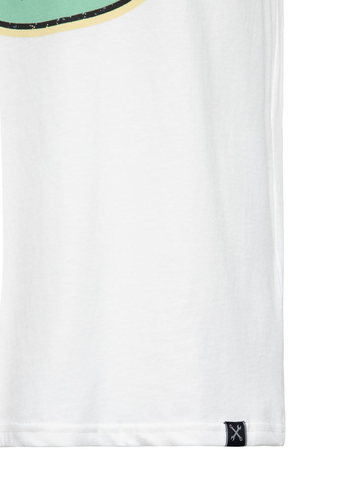 Queen Kerosin Contrast T-Shirt «Airforce 42» Kostenloser Versand international