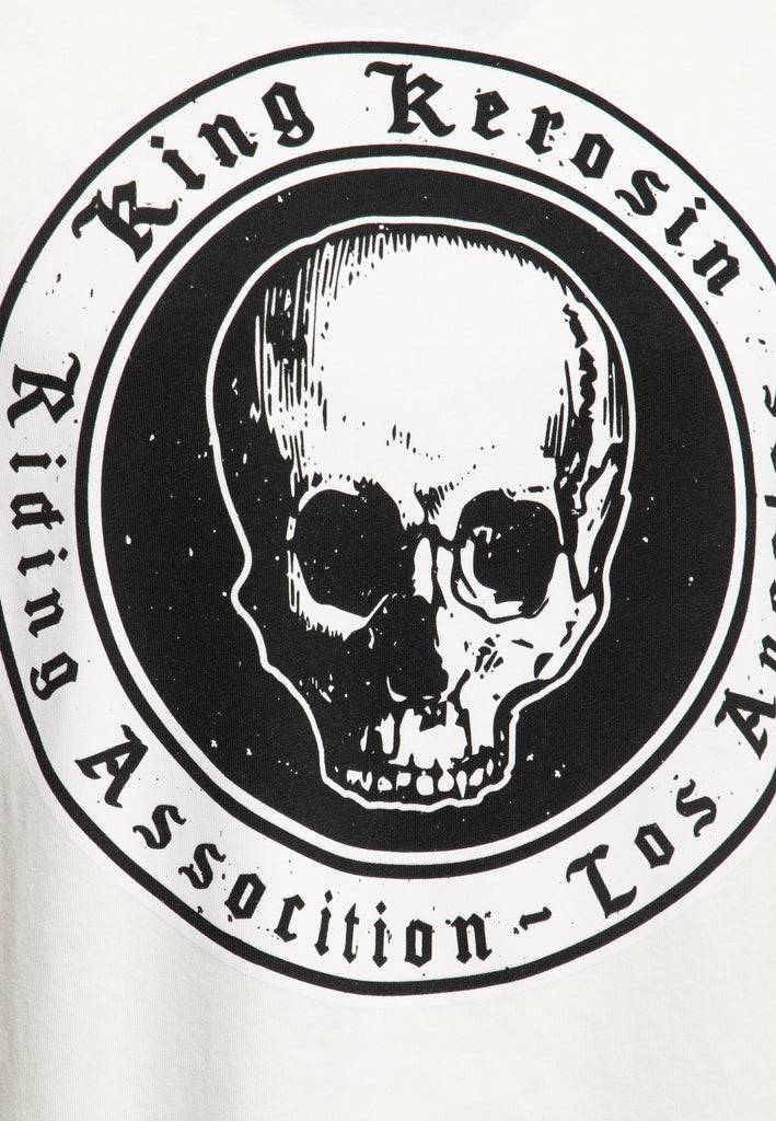 Queen Kerosin T-Shirt «Riding Association» Im Verkauf