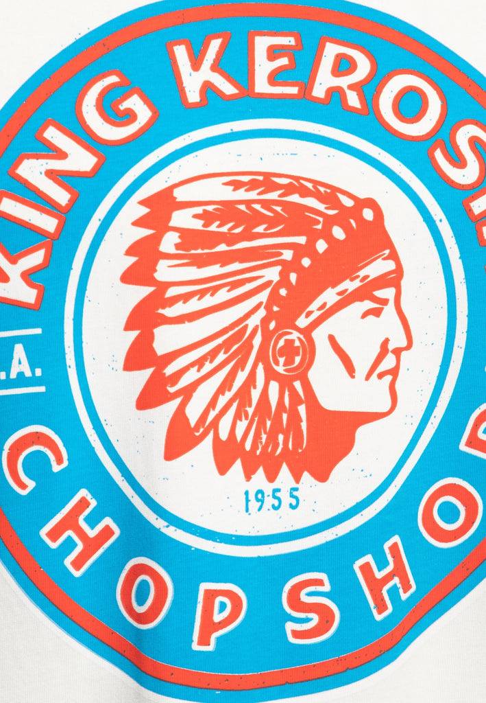 Queen Kerosin T-Shirt «Chop Shop» 50% Rabatt für begrenzte Zeit