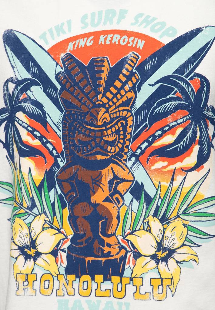 Queen Kerosin T-Shirt «Tiki Surf Shop» Online