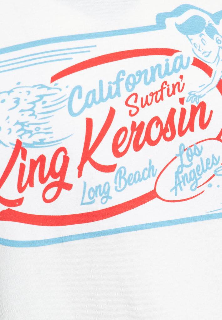 Queen Kerosin Print T-Shirt «California Surfin» Outlet