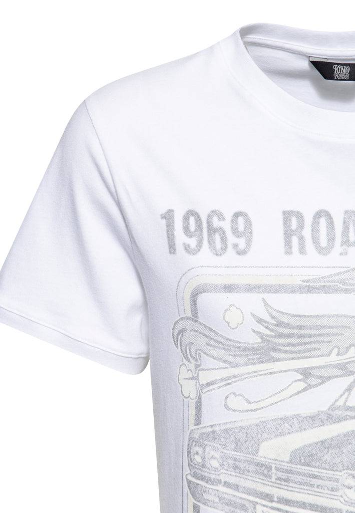 Queen Kerosin Classic T-Shirt «1969 Road Runner» Günstiger Verkauf
