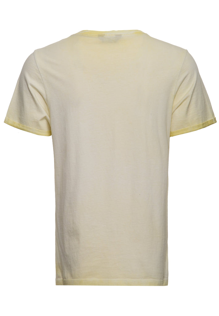 Queen Kerosin Oil Wash T-Shirt «Bikers Island» Fabrikverkauf
