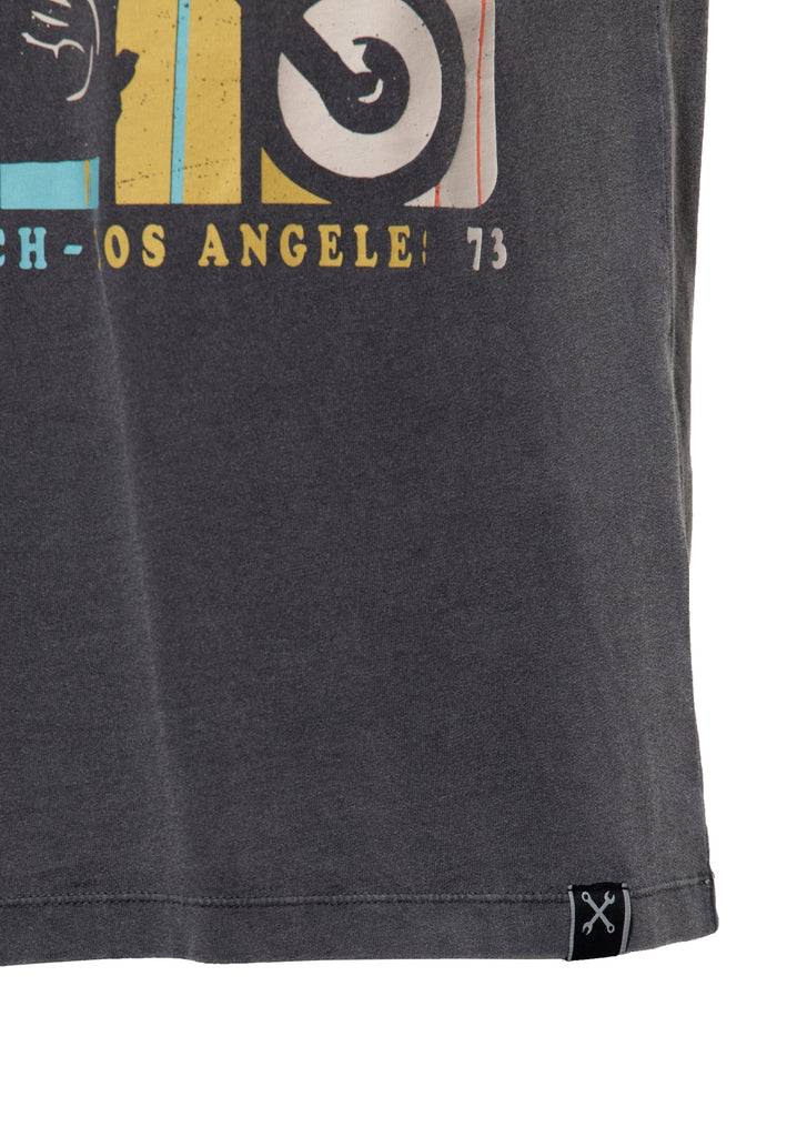 Queen Kerosin Acid Wash T-Shirt «Keep on Choppin'» Limitierter Zeitrabatt