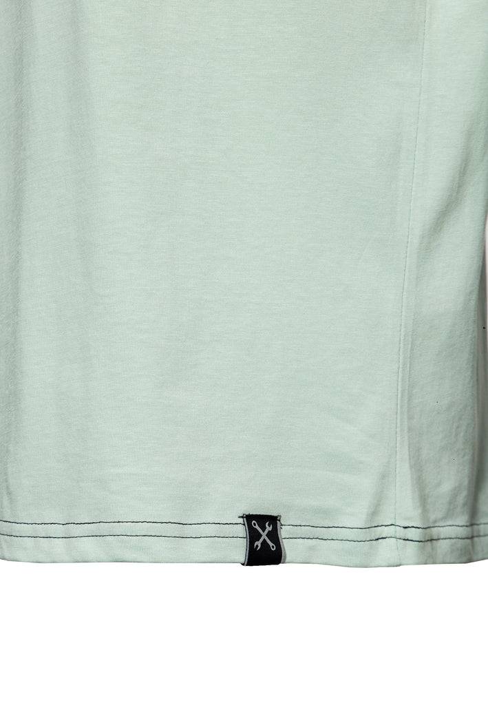 Queen Kerosin Classic T-Shirt «Born Bad» Rabatt