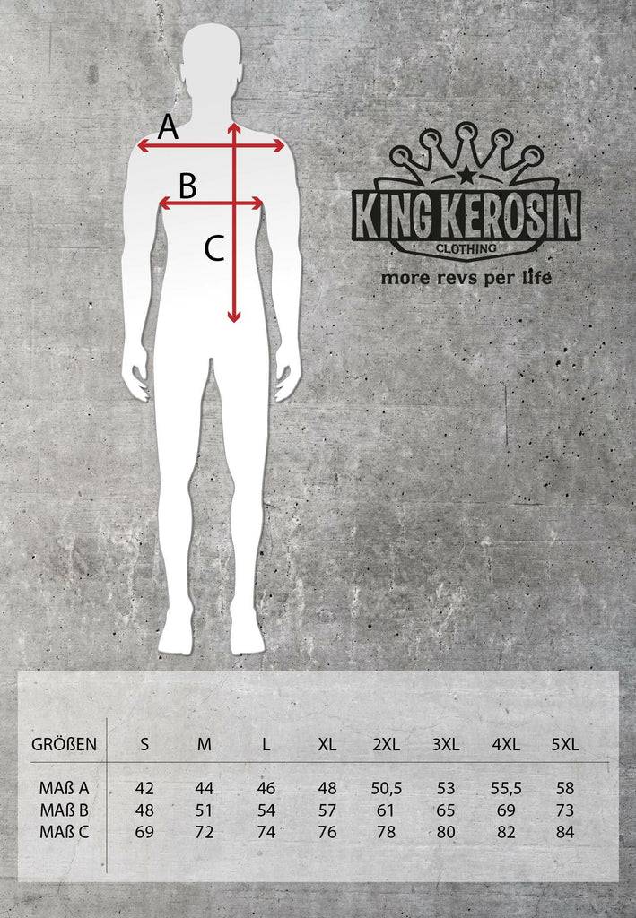 Queen Kerosin Kontrast T-Shirt «Custom 73» Flash Sale