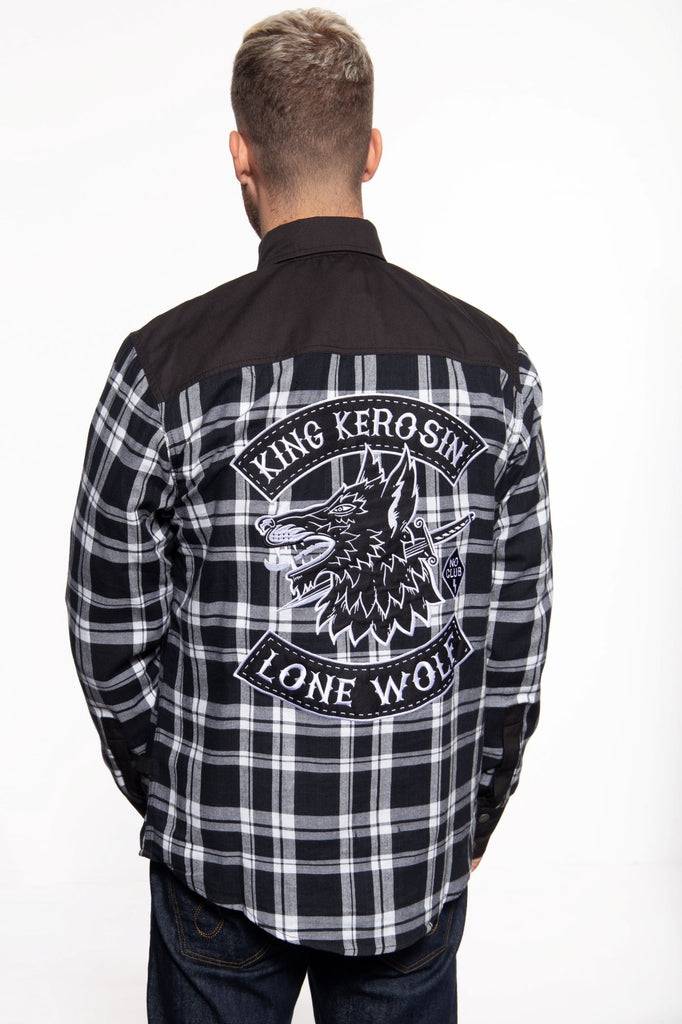 Queen Kerosin Funktionshemd «Lone Wolf» Preisnachlass