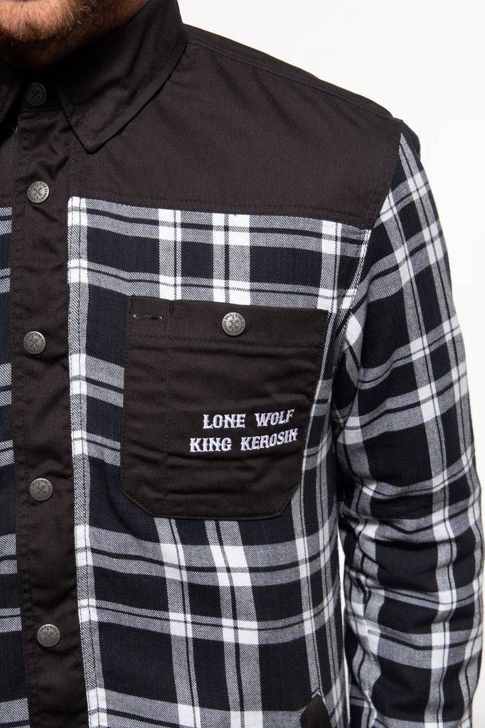 Queen Kerosin Funktionshemd «Lone Wolf» Preisnachlass