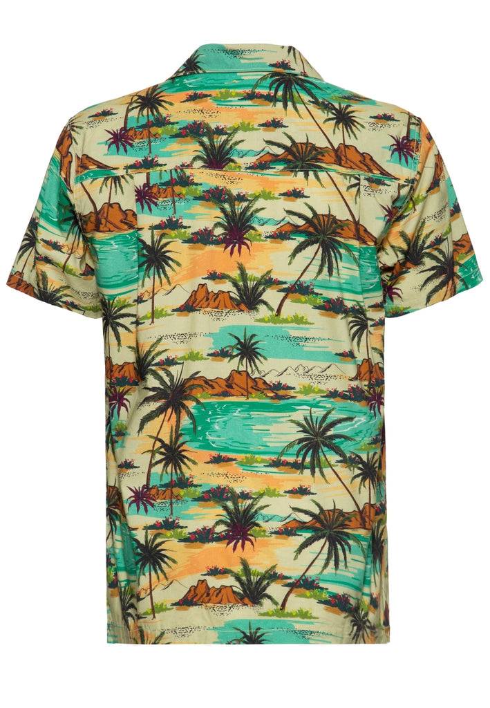 Queen Kerosin Hawaii Hemd «Tropical Sea» Jubiläumsangebot