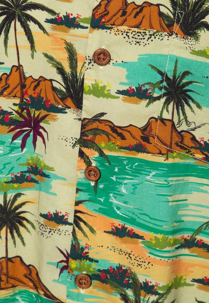 Queen Kerosin Hawaii Hemd «Tropical Sea» Jubiläumsangebot