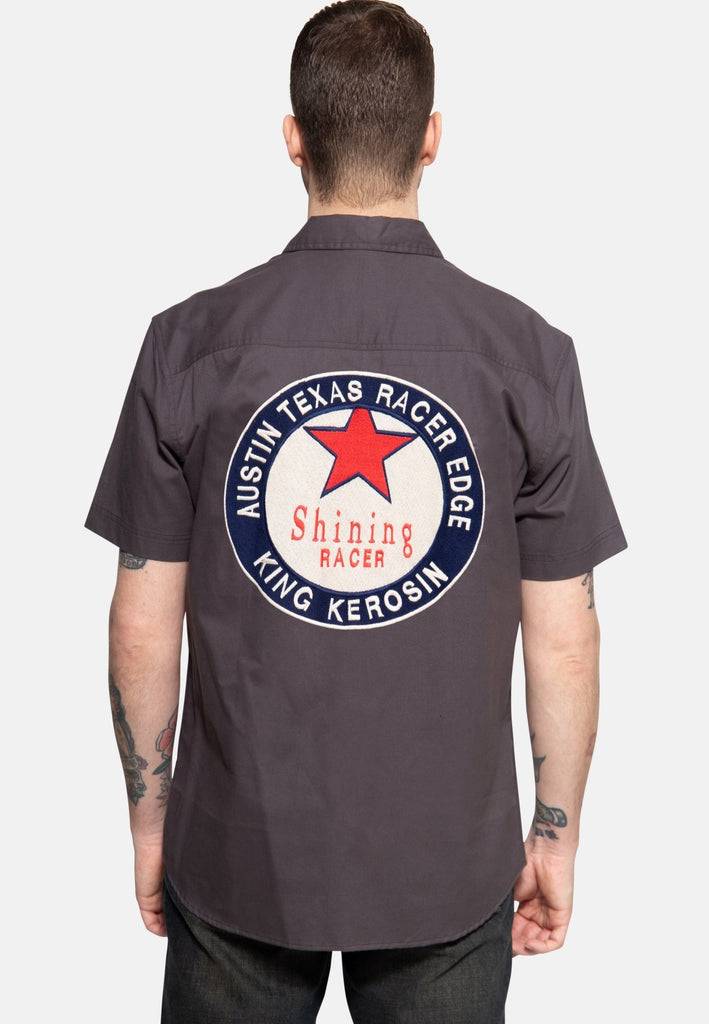 Queen Kerosin Workwear Hemd «Shining Racer» Lagerräumung