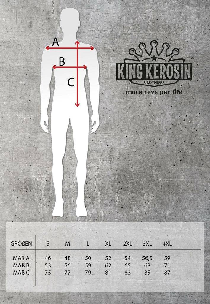 Queen Kerosin Workwear Hemd «Shining Racer» Lagerräumung