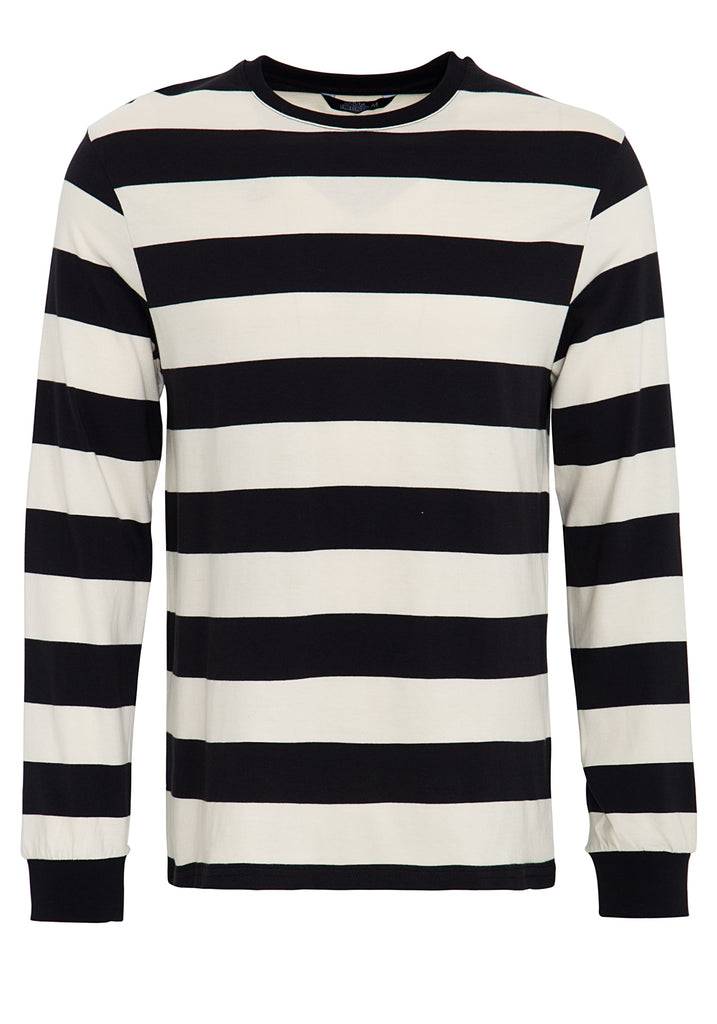 Queen Kerosin Longsleeve aus Streifenjersey Super Sparpreis