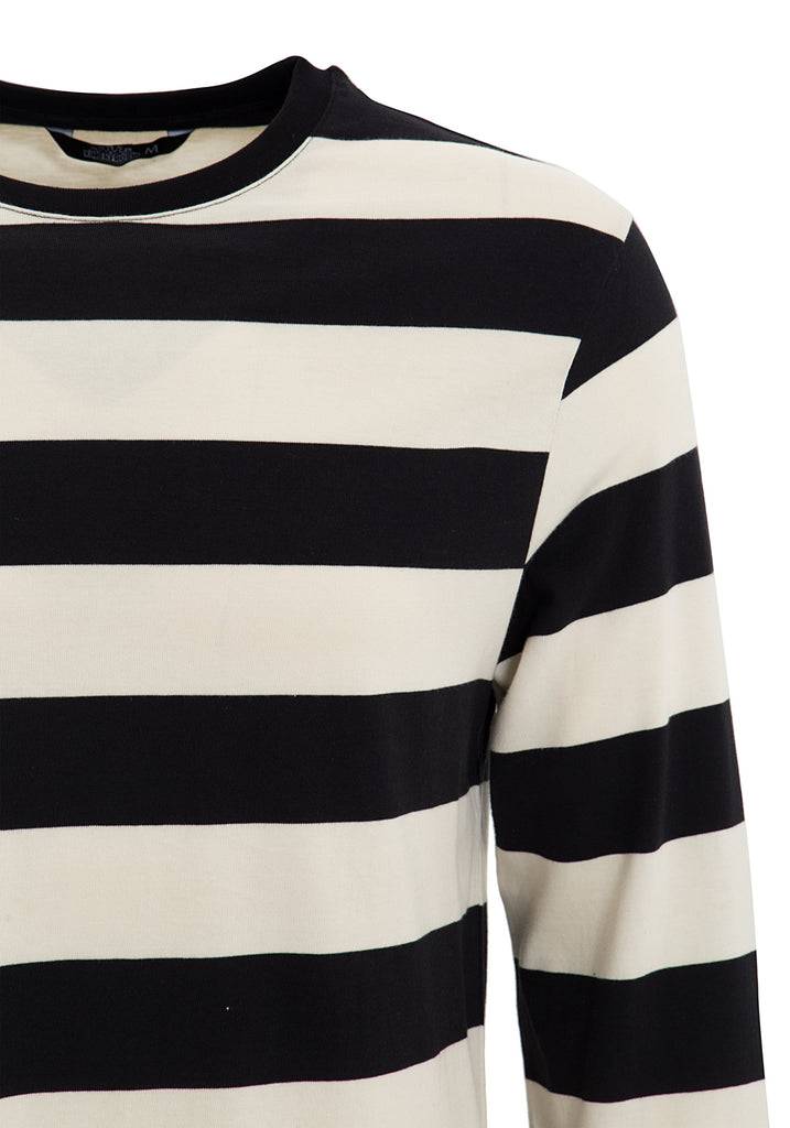 Queen Kerosin Longsleeve aus Streifenjersey Super Sparpreis