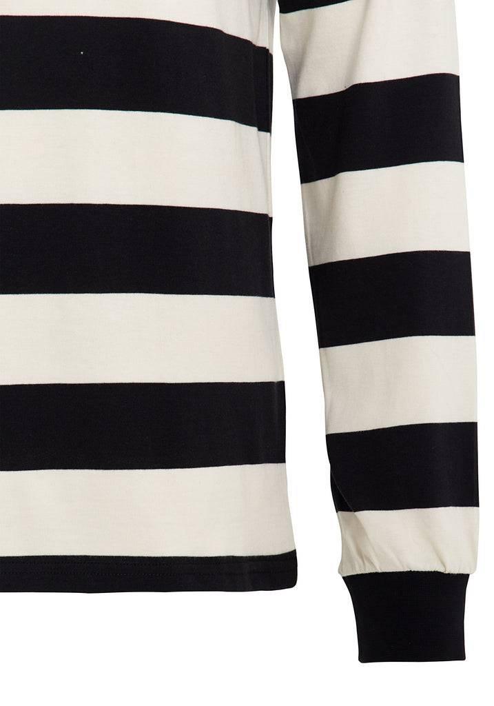 Queen Kerosin Longsleeve aus Streifenjersey Super Sparpreis