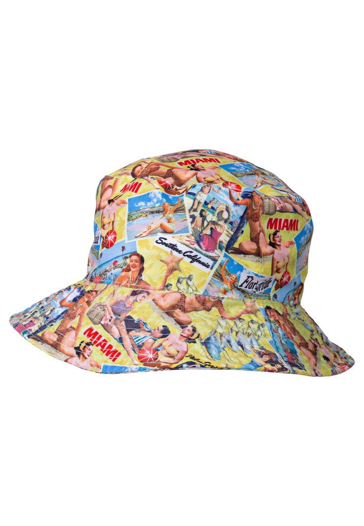 Queen Kerosin Bucket Hat «Vacation» Neueste Stile