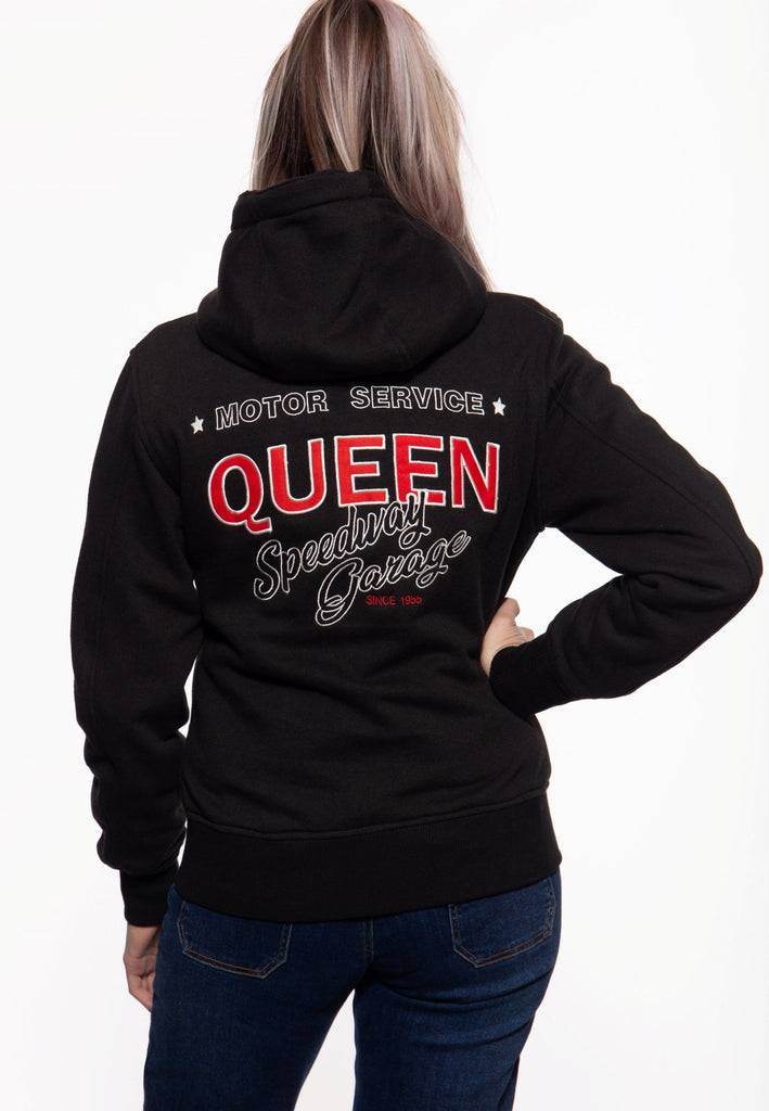 Queen Kerosin Sweatjacke mit Kapuze «Speedway Garage» Nur noch ein Tag übrig