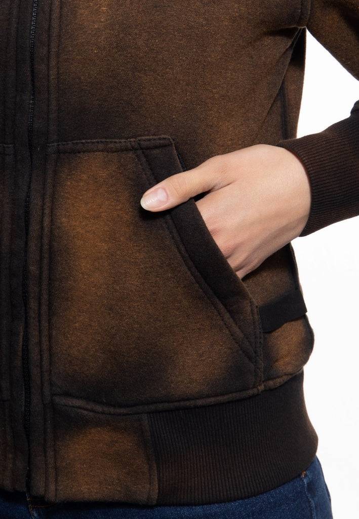 Queen Kerosin Sweatjacke mit Kapuze «Wild Ones» Riesige Rabatte
