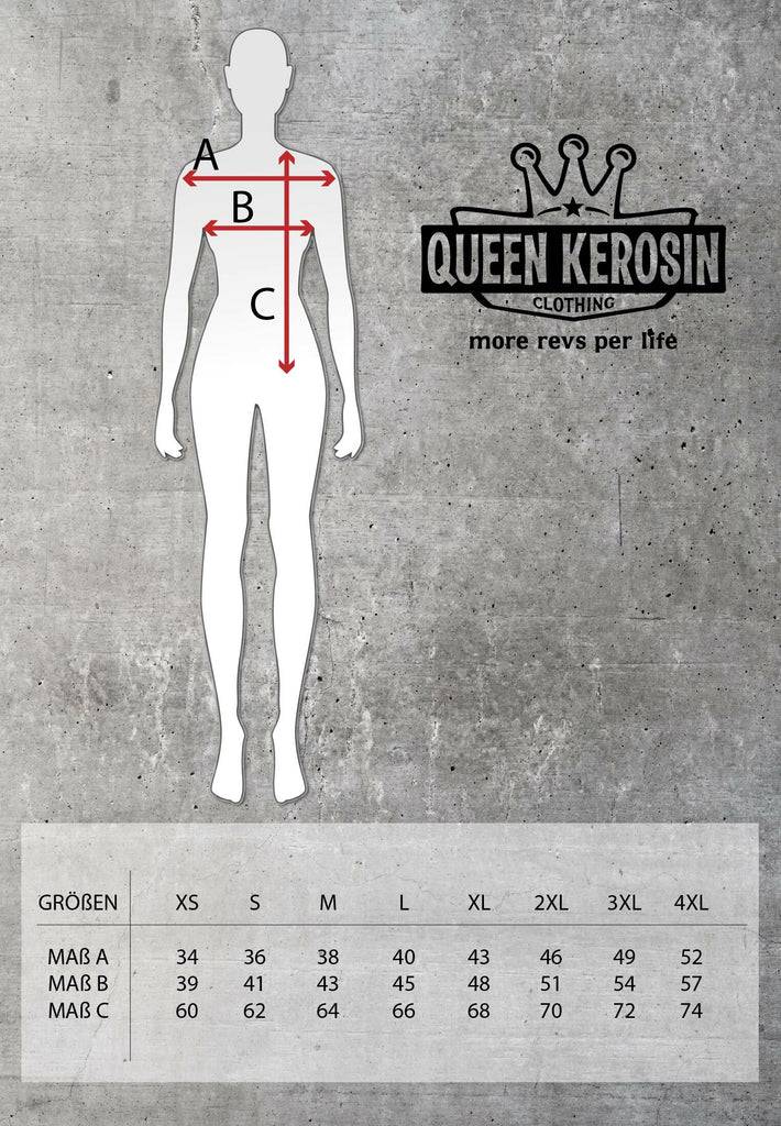 Queen Kerosin Slim Fit T-Shirt mit Retro-Print «All night long» Rabatte dieses Monats