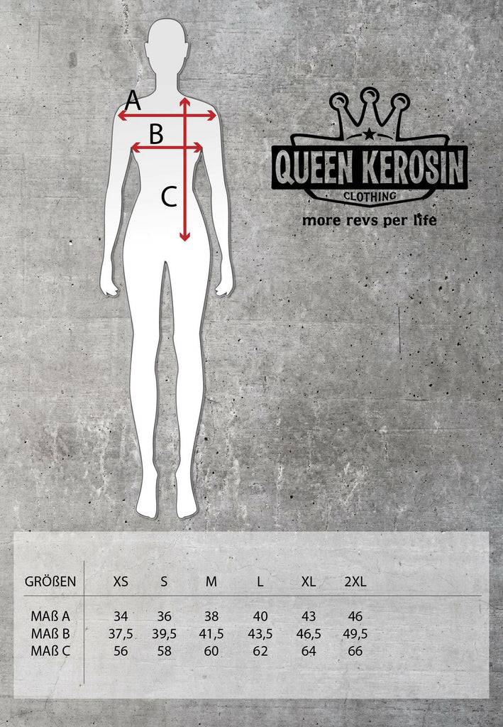 Queen Kerosin Volant Top mit Polka Dots Verkauf