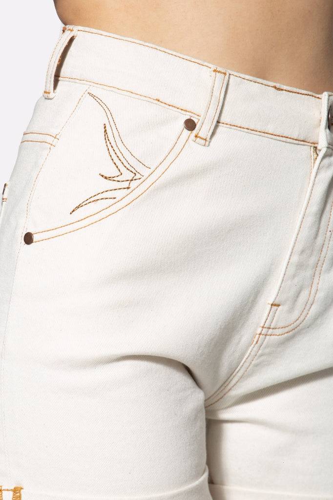 Queen Kerosin Denim Shorts Saisonschlussverkauf