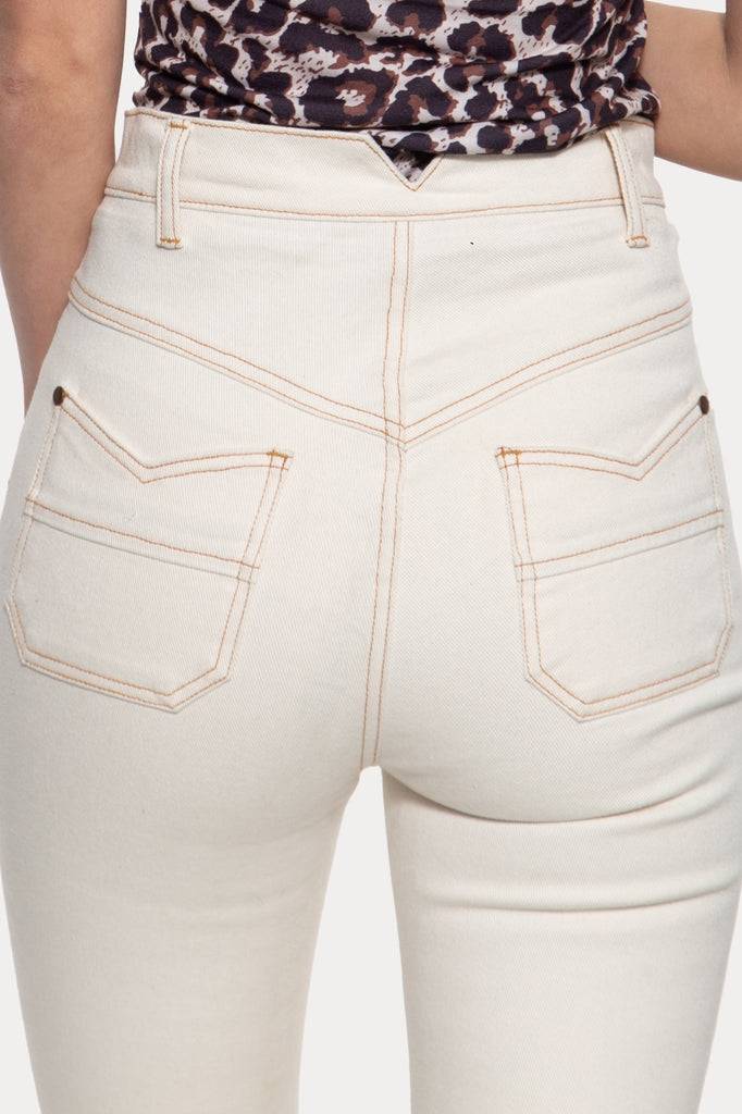 Queen Kerosin High Waist Slim Fit Jeans «Betty» Weihnachtsangebot