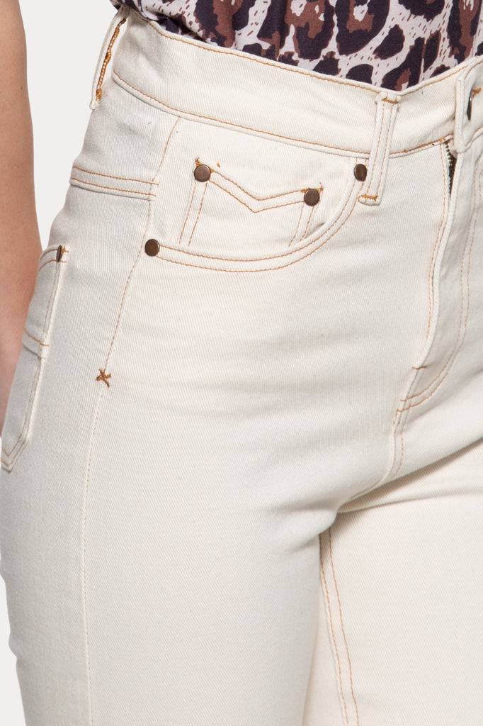 Queen Kerosin High Waist Slim Fit Jeans «Betty» Weihnachtsangebot