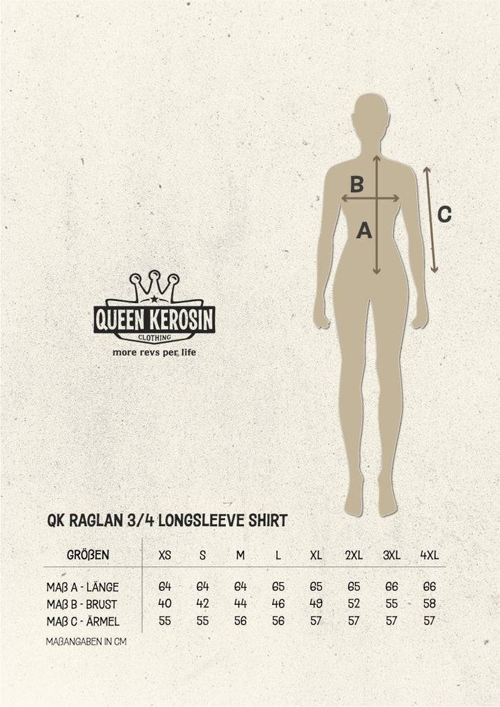 Queen Kerosin Langarmshirt «Rock'n' Roll Rebel Queen» Wochenangebot
