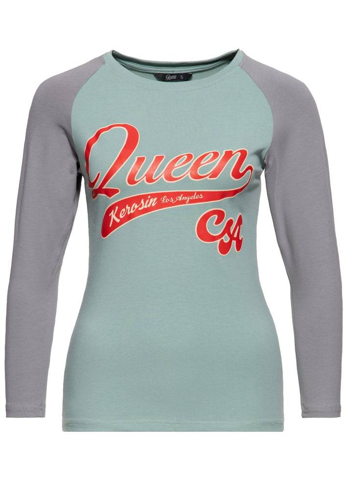 Queen Kerosin Langarmshirt «Queen CA» Kostenlose Rückgabe