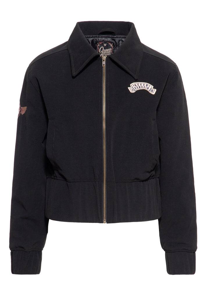Queen Kerosin Fliegerjacke «Queen of Liberty» Begrenzte Freigabe