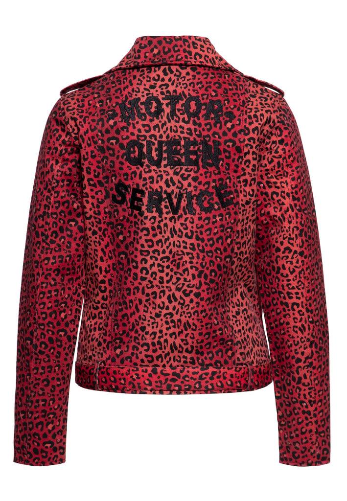 Queen Kerosin Biker Jacke «Motor Queen Service» Letzte 3 Tage