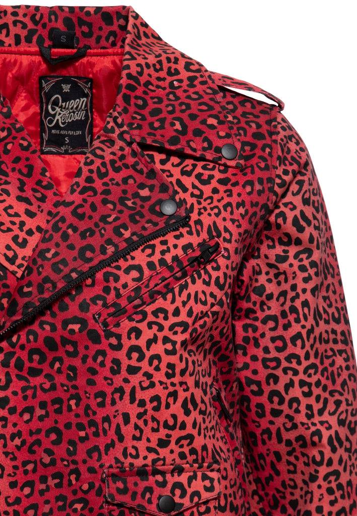 Queen Kerosin Biker Jacke «Motor Queen Service» Letzte 3 Tage