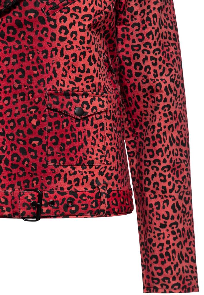 Queen Kerosin Biker Jacke «Motor Queen Service» Letzte 3 Tage