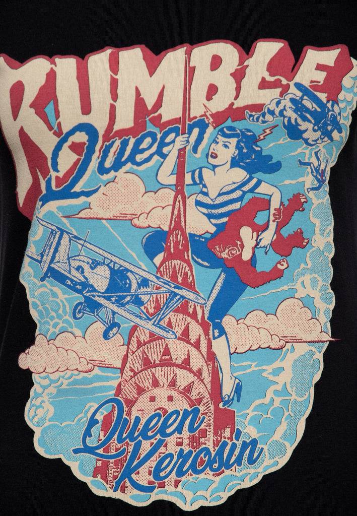 Queen Kerosin T-Shirt «Rumble Queen» JETZT KAUFEN