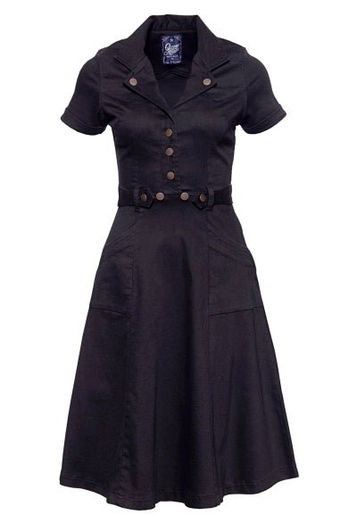 Queen Kerosin Workwear Swingkleid Bis zu 50% Rabatt