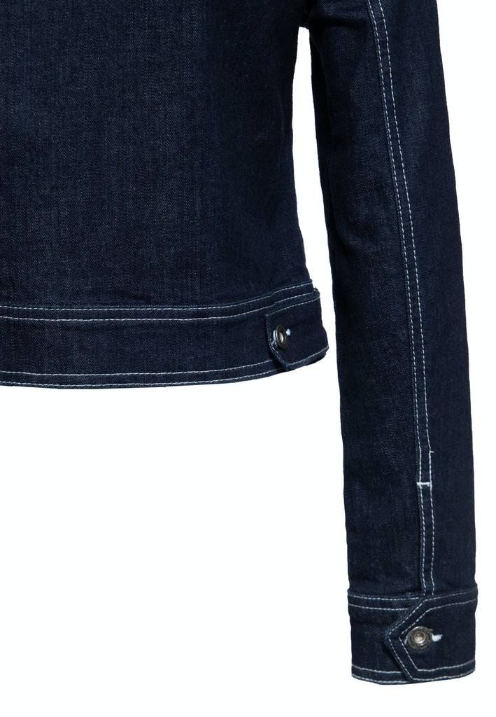 Queen Kerosin Denim Jeansjacke im Western-Style Super Rabatt