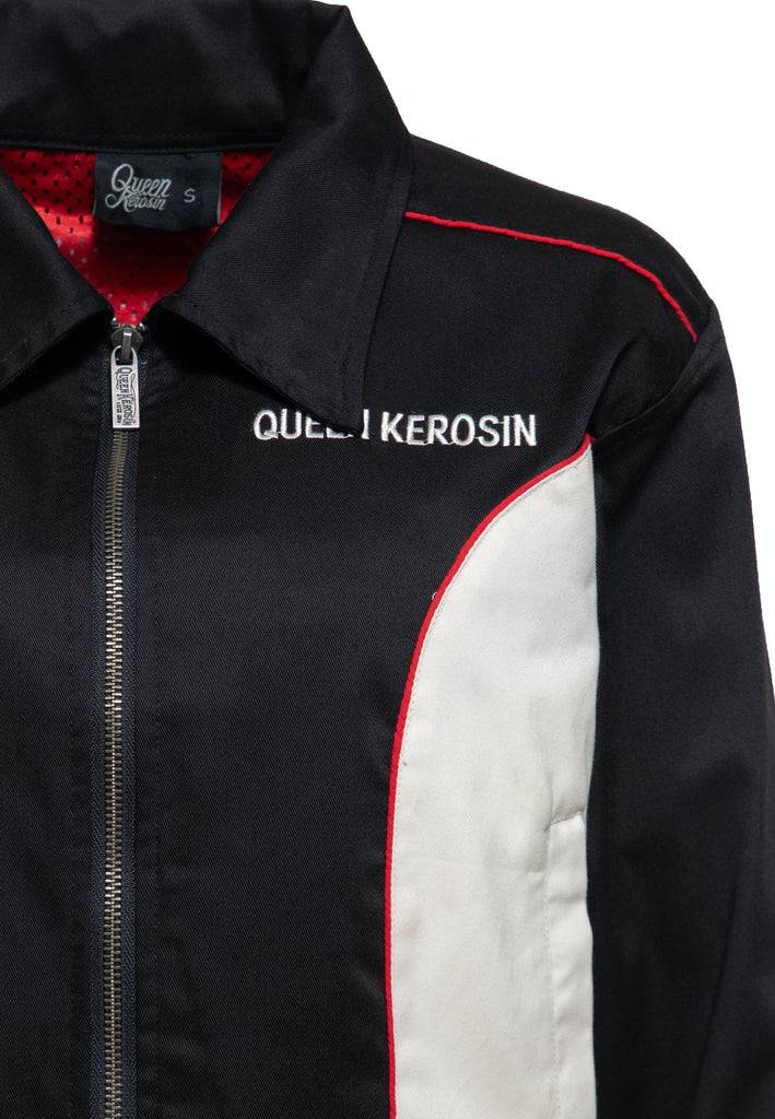 Queen Kerosin Gabardine Jacke «California» 50% Rabatt mit kostenlosem Versand