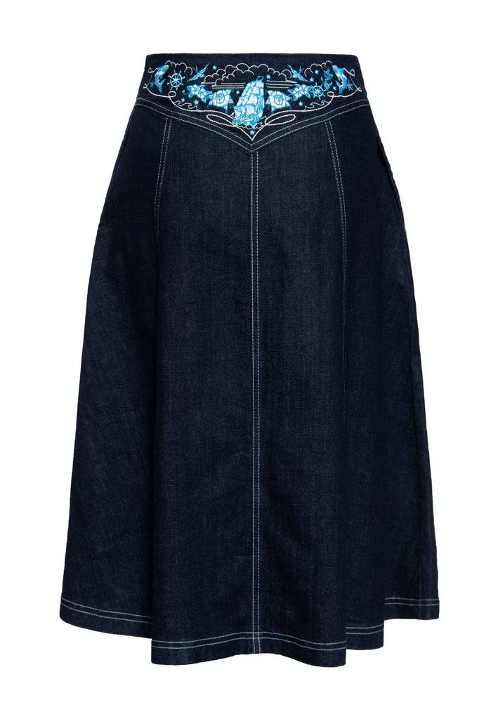 Queen Kerosin Denim Swing Rock Kostenloser Versand international