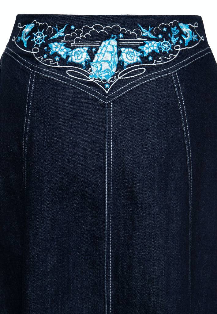 Queen Kerosin Denim Swing Rock Kostenloser Versand international
