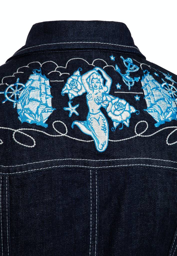 Queen Kerosin Denim Bleistiftkleid Begrenzt auf 3 Tage