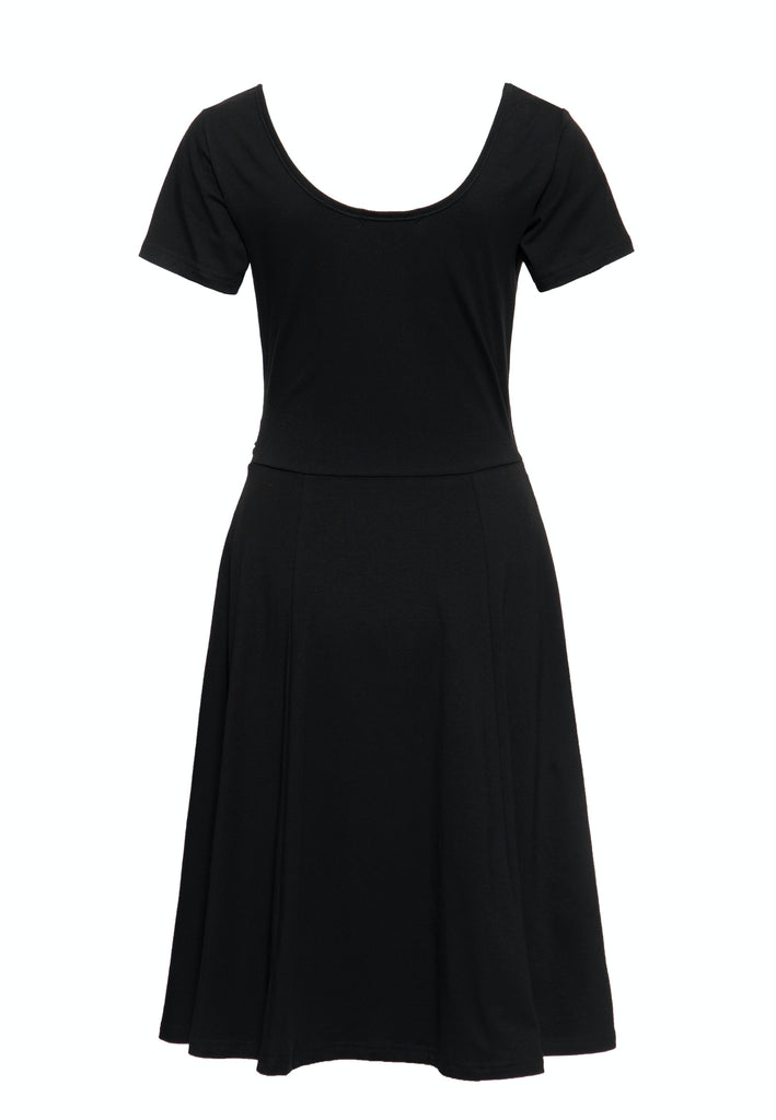 Queen Kerosin Swing Kleid in Wickel-Optik 2025